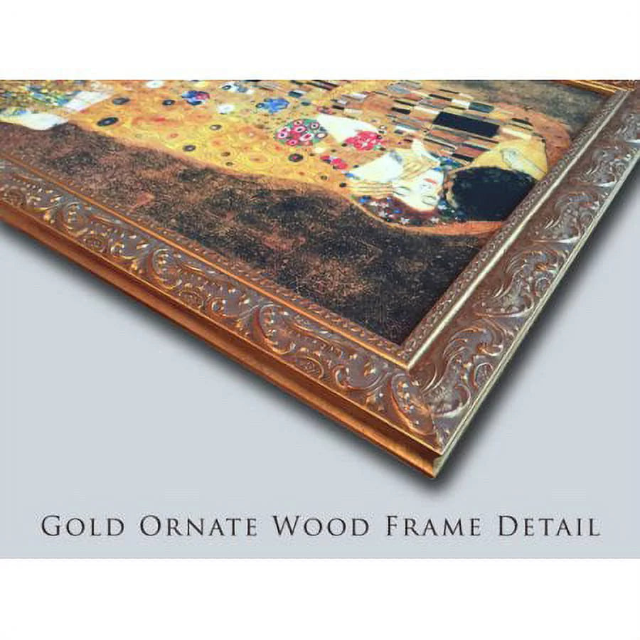 Gold Ornate Wood Framed Art Print M21881