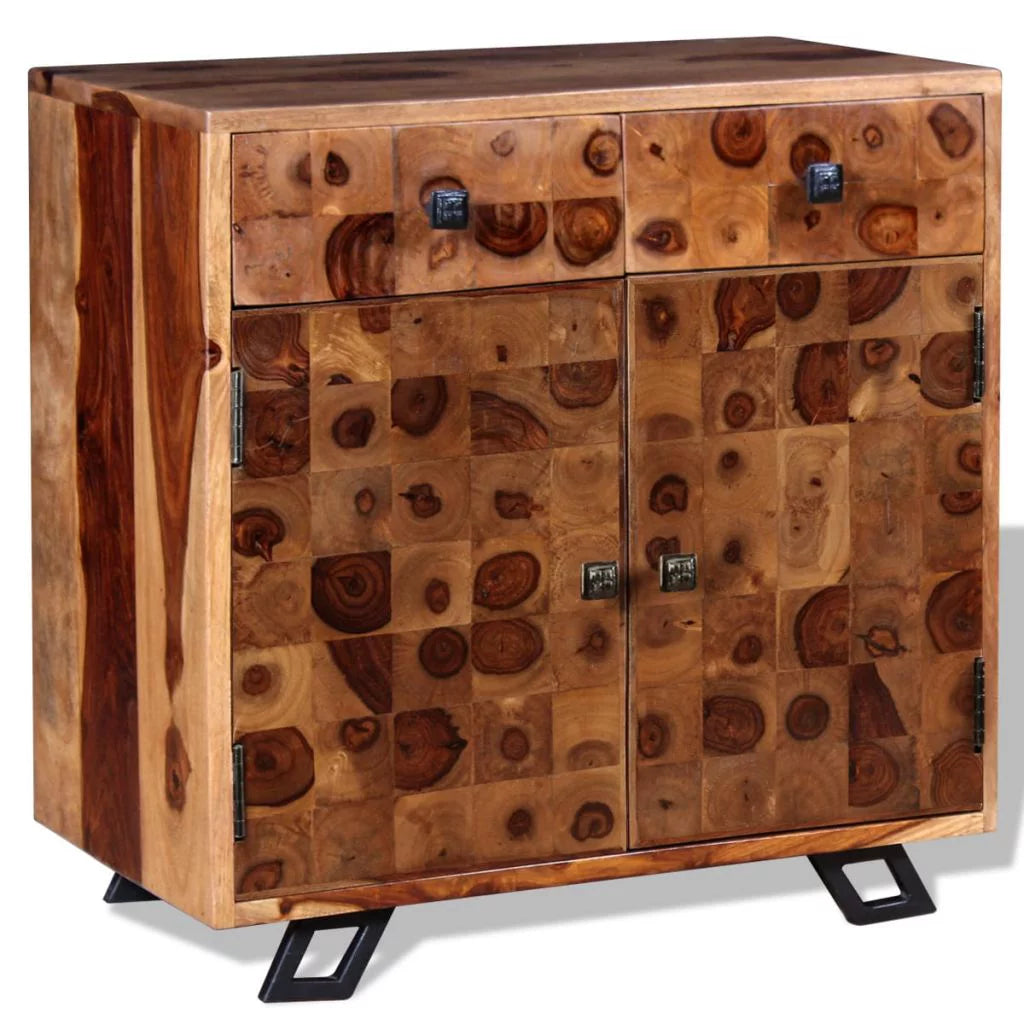 Solid Sheesham Wood Sideboard J2431