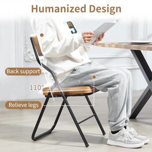 Padded Folding Chairs 4 Pack V9773