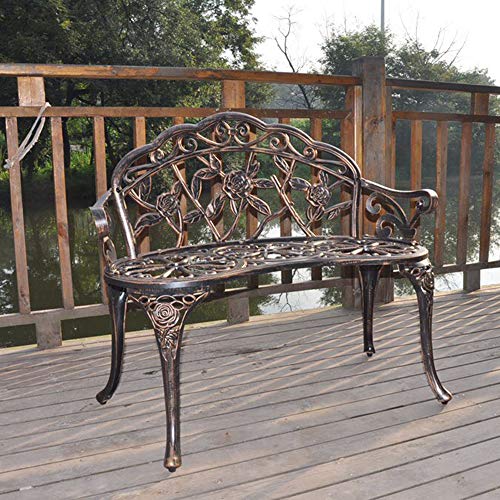 Cast Aluminum Outdoor Bench H374