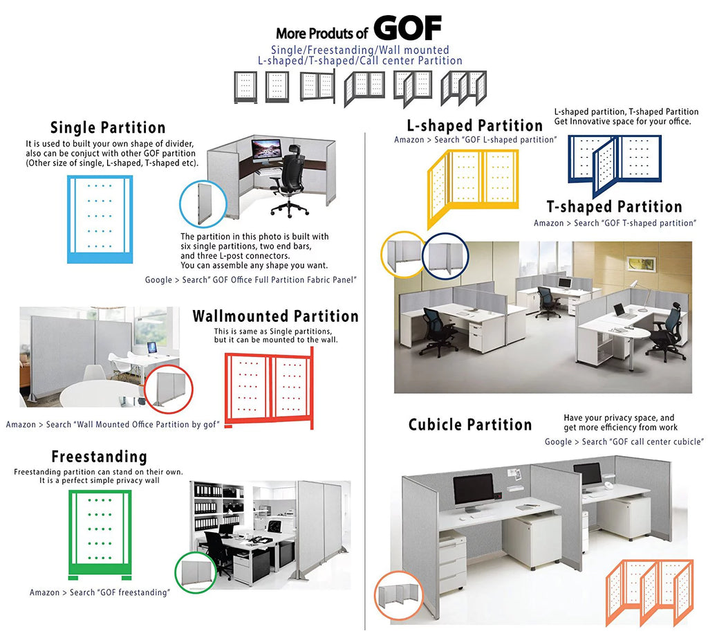 T-Shaped Freestanding Room Divider N883834