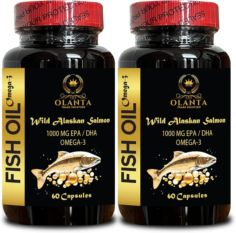 Salmon Oil Omega-3 EPA DHA Softgels U84066