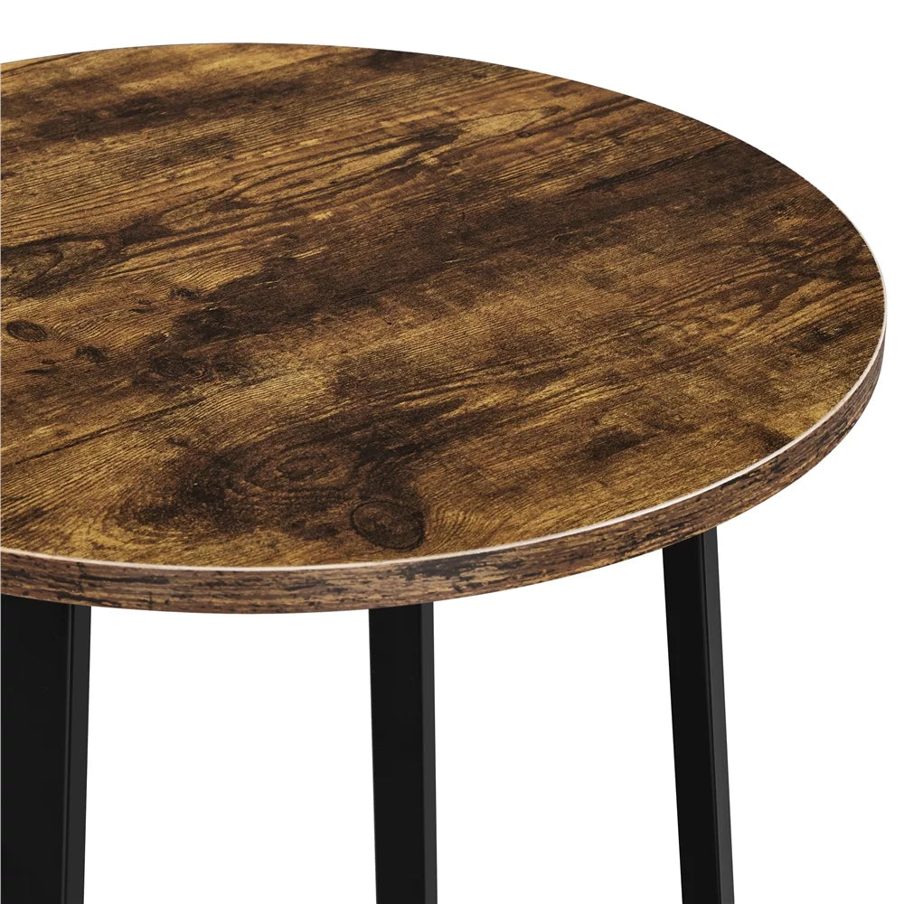 3 Piece Metal Dining Table Set L974