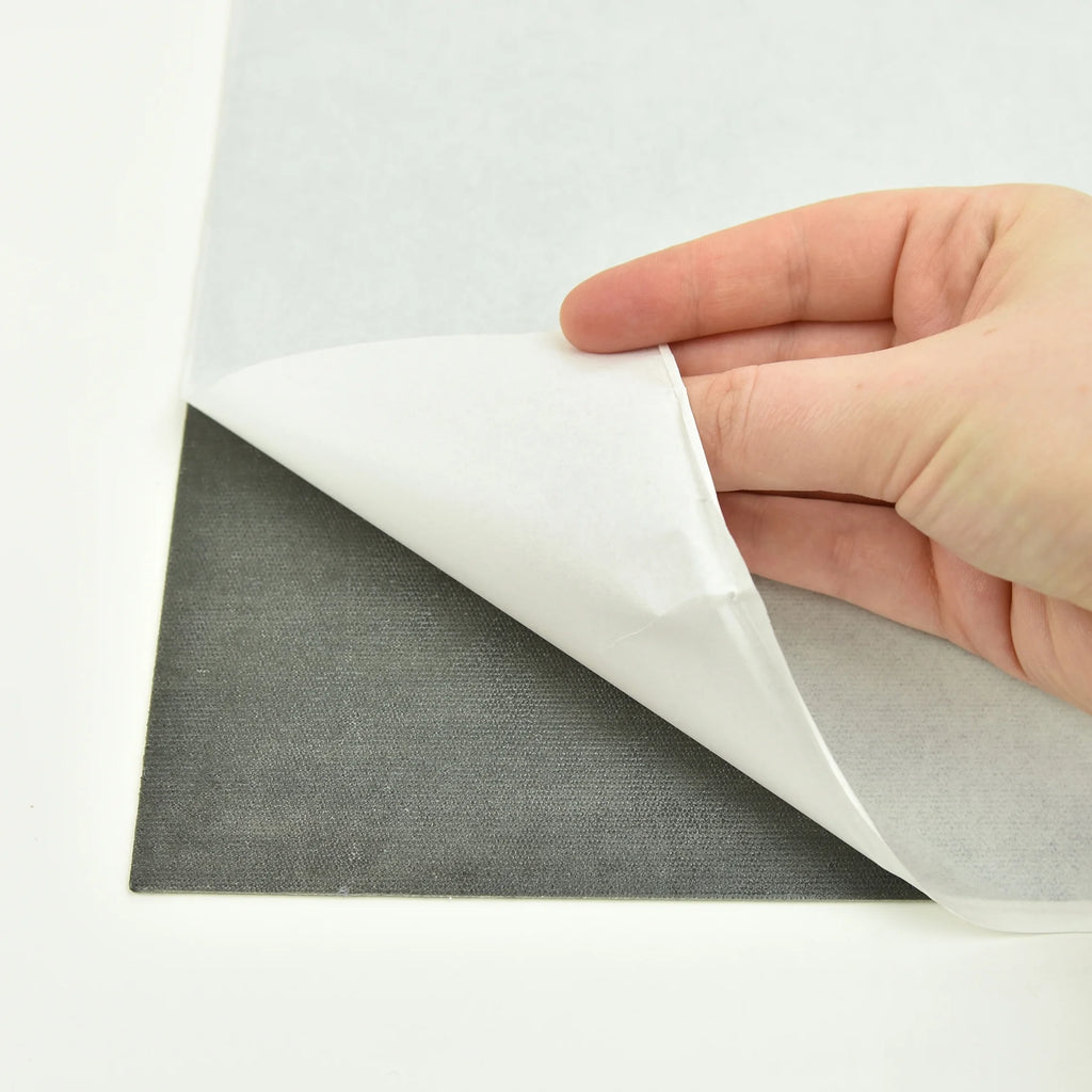 Grey & White Marble Peel & Stick Floor Tiles J10910