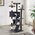 54in Dark Gray Cat Tree Tower S866734