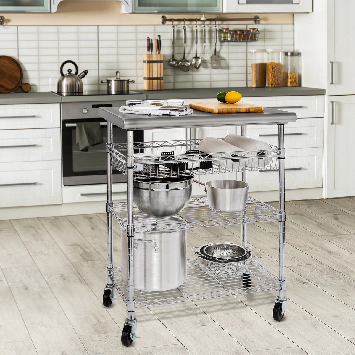 Stainless Steel Kitchen Cart W24719