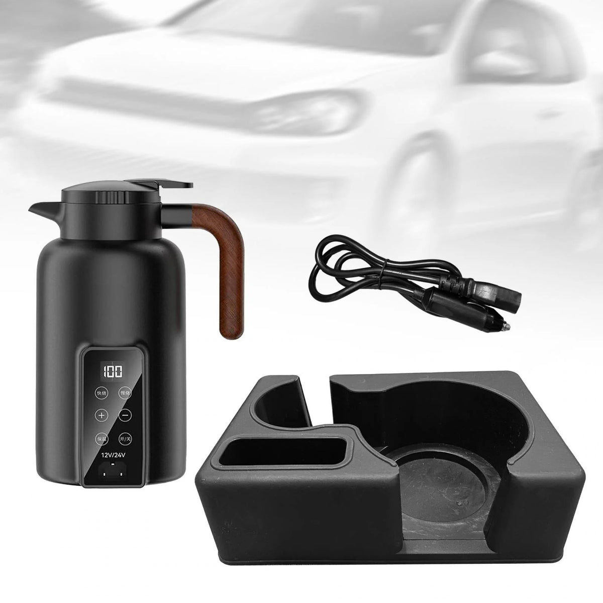Black Car Heating Cup S55158