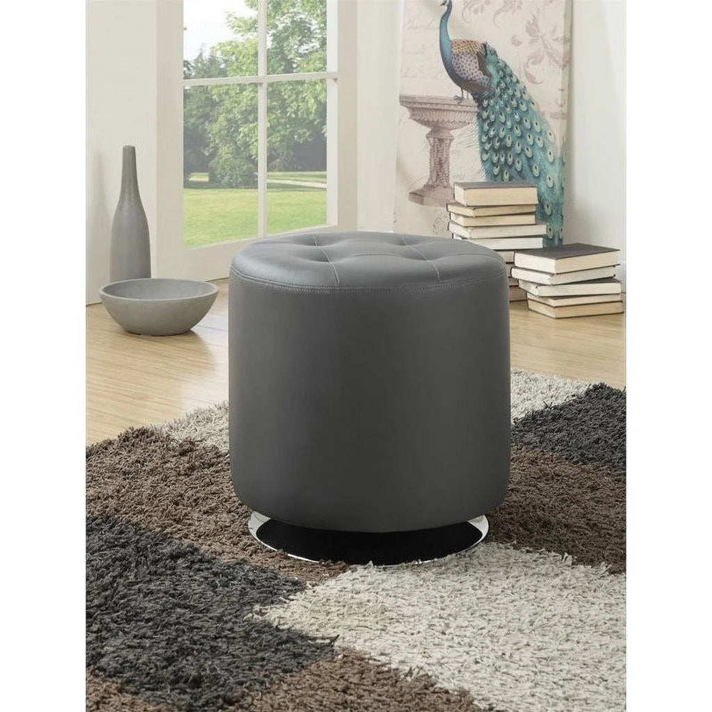 Tufted Swivel Ottoman J799037