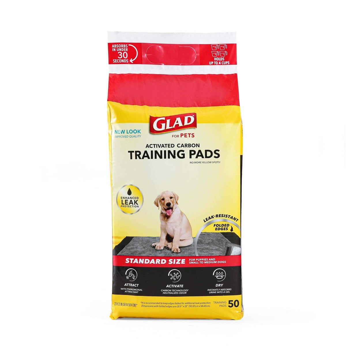 Black Charcoal Puppy Pads H444971