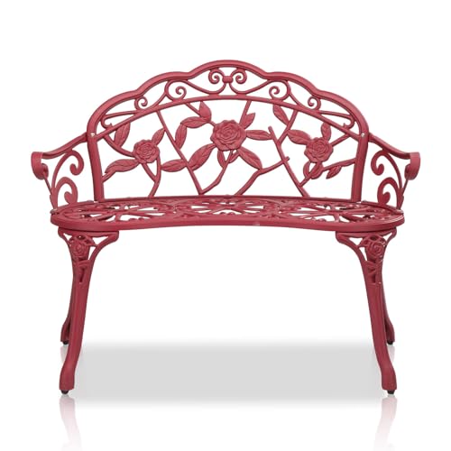 Cast Aluminum Outdoor Bench H374