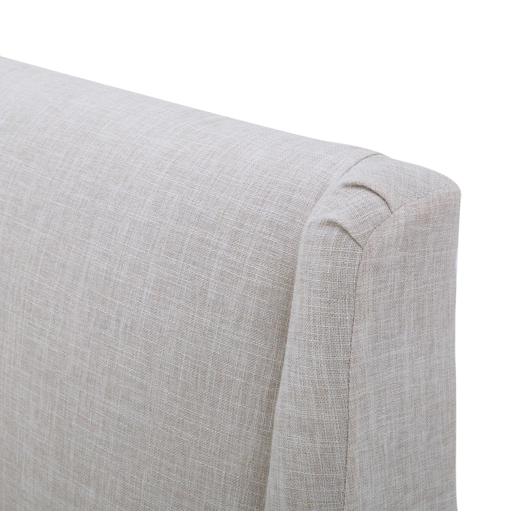 Beige Fabric Accent Chair B25586