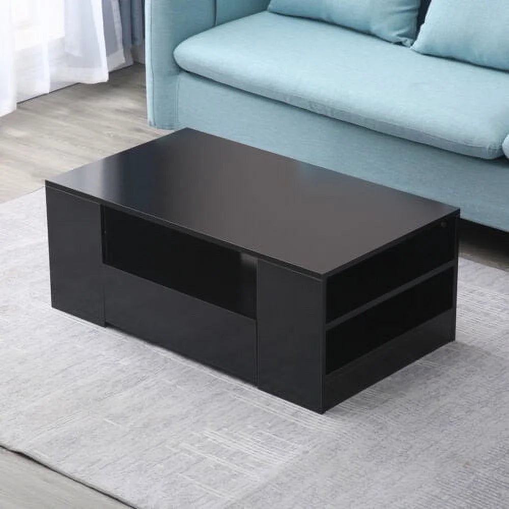 Black High Gloss Coffee Table U6251