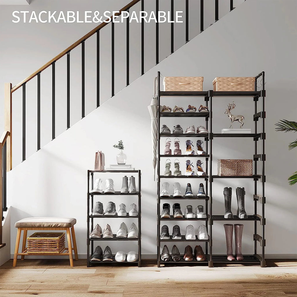 9 Tier Metal Shoe Rack H387057