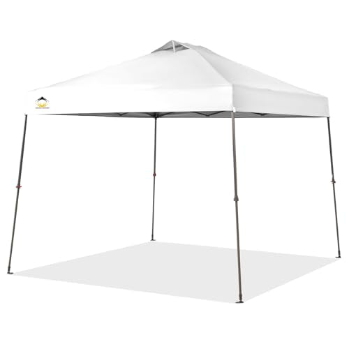 11x11 Pop Up Canopy Tent with Wheeled Bag, White G873182