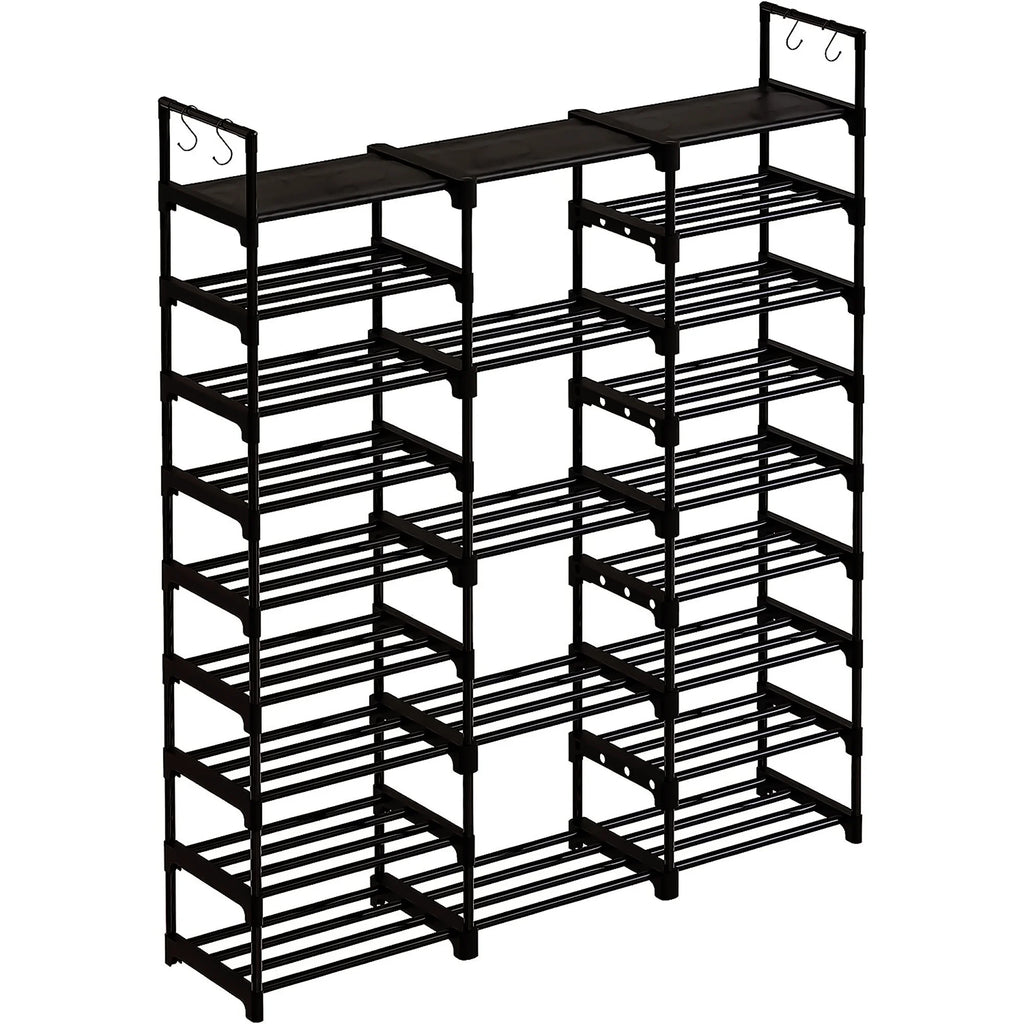 9 Tier Metal Shoe Rack H387057