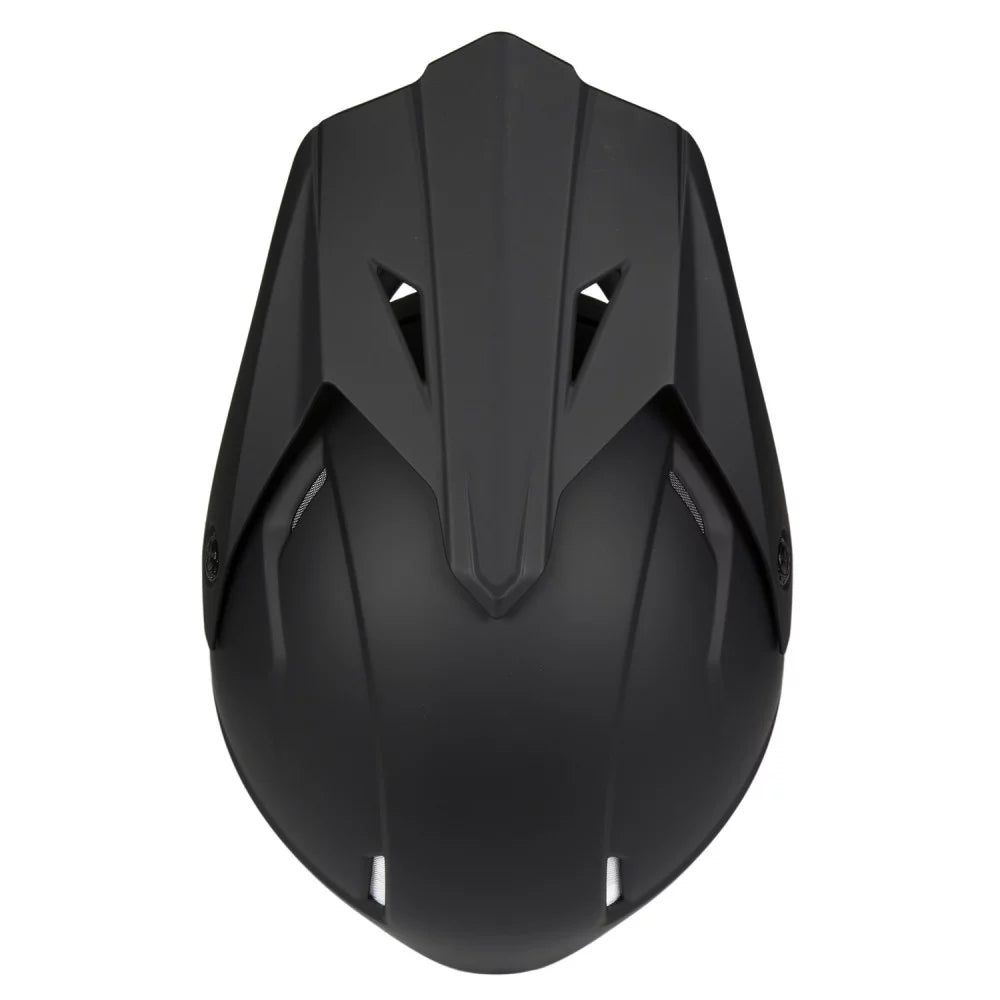 Open Face Helmet DOT Approved Matte Black XL H39018