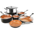 12 Piece Nonstick Copper Cookware Set Z53466
