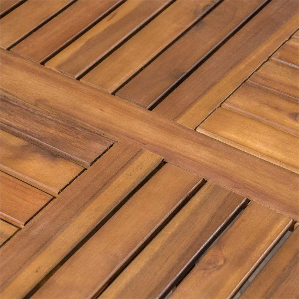 31.5" Square Wooden Patio Dining Table L764