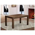 Rectangular Wood Dinette Table with Distressed Jacobean Finish O7275