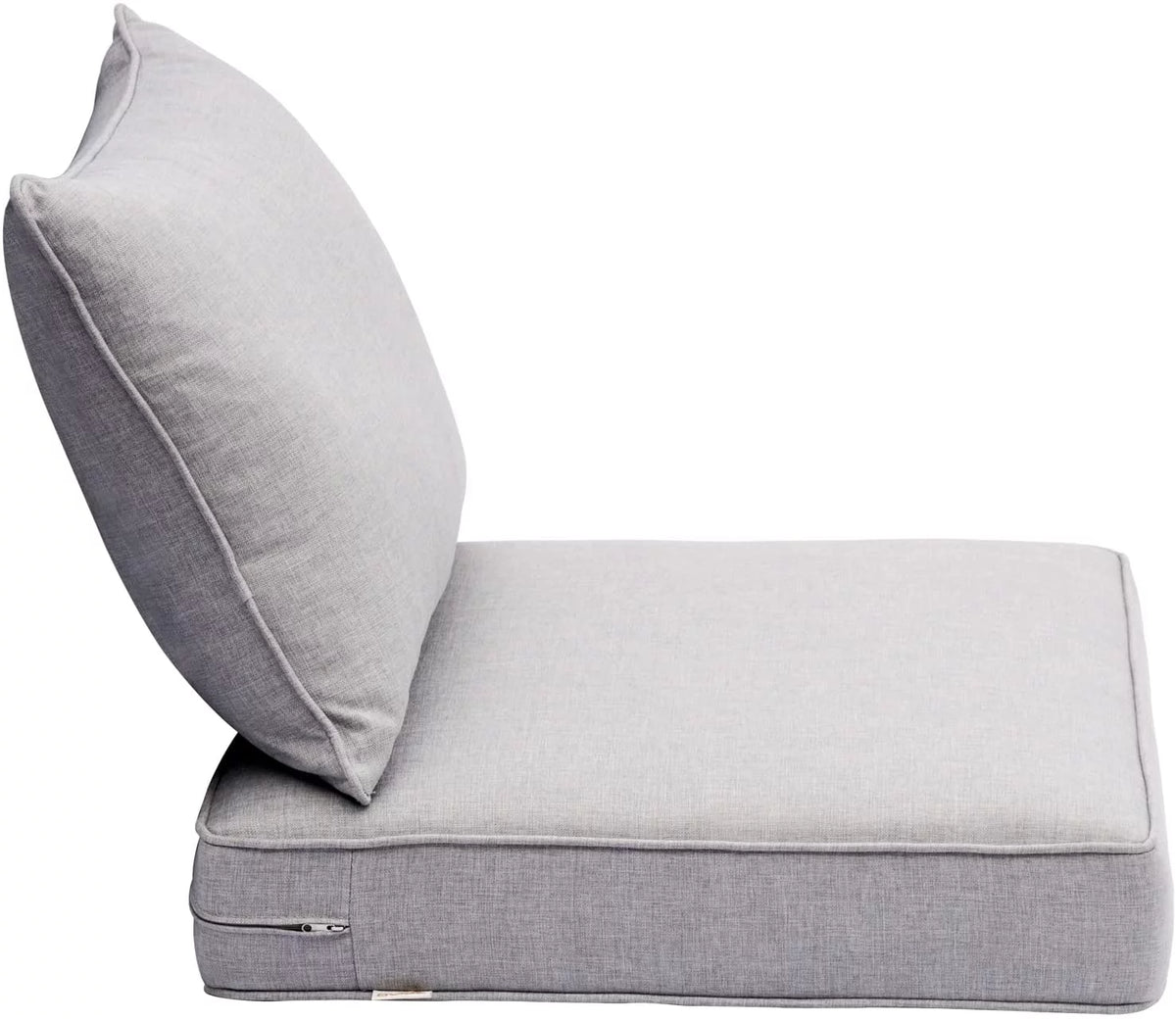 Back and Seat Cushion Set, 2-Piece Replacement Cushions for Deep Seating Patio Chair S616134
