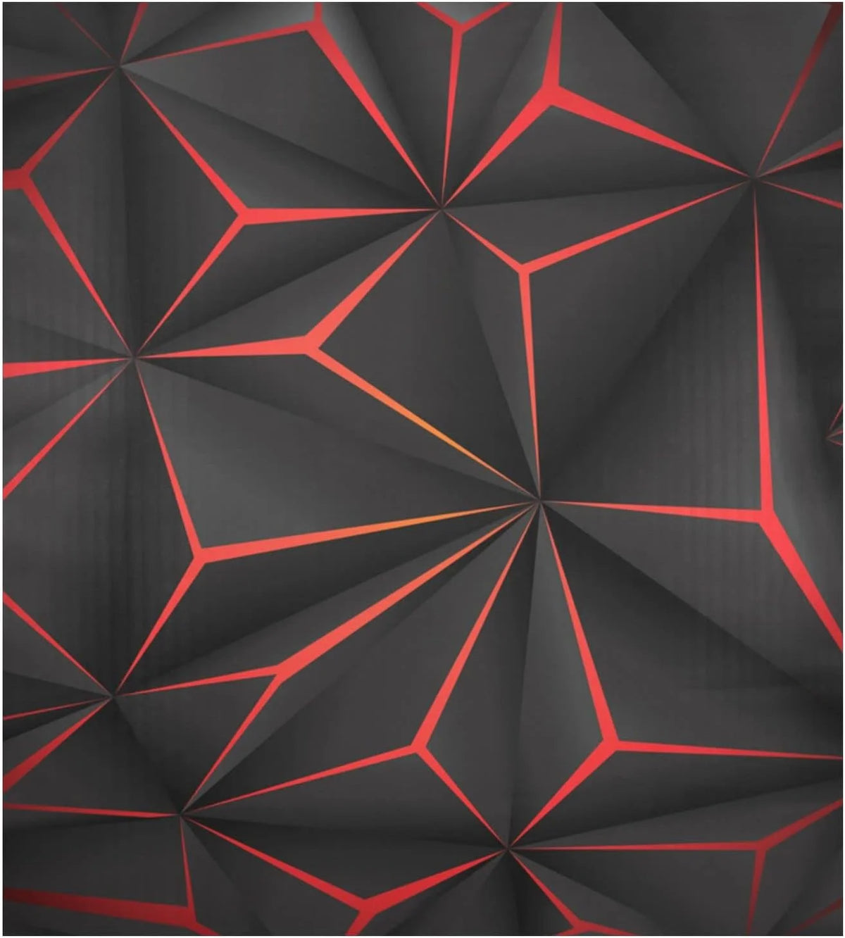 Black Geometric Dishwasher Magnet Sticker G989