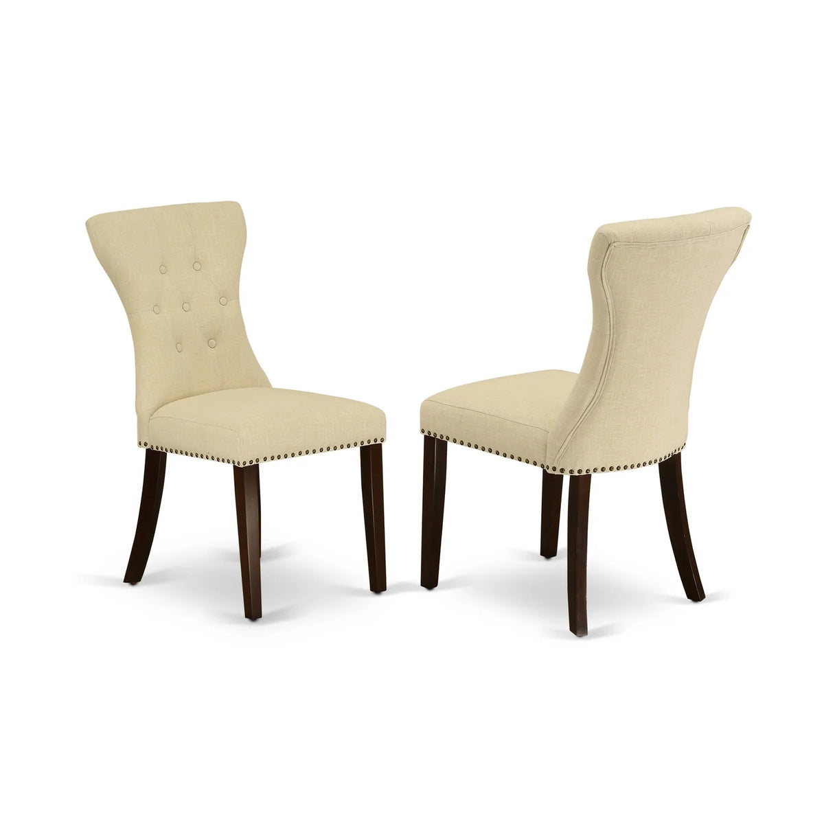 9-Piece Rectangular Dining Table Set with 8 Upholstered Chairs K8413