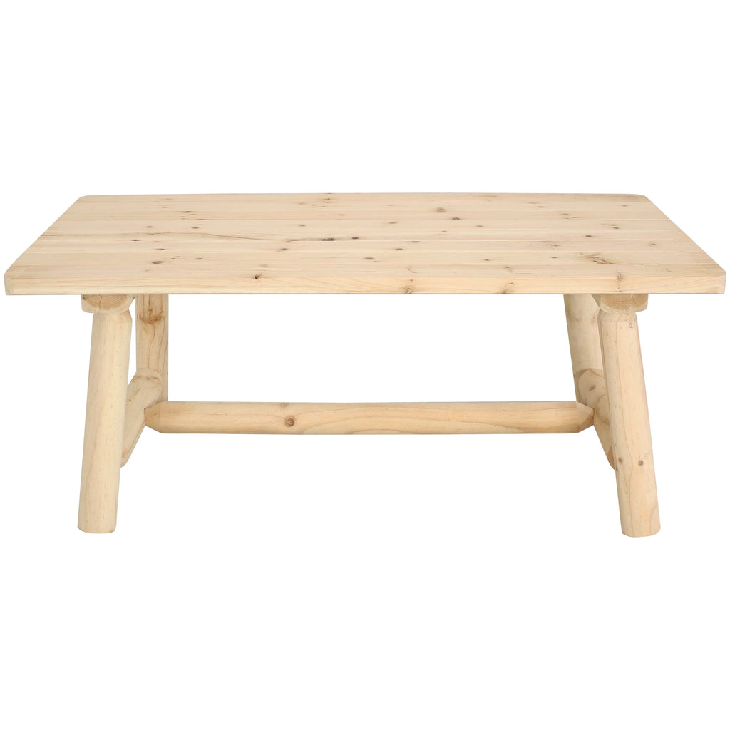 Natural Fir Wood Coffee Table C34932