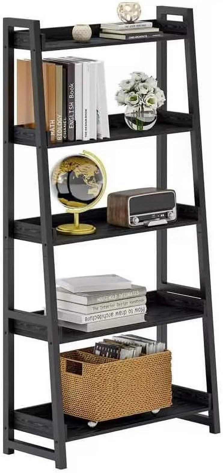 5-Tier 31.5in Wide Metal Bookshelf W260
