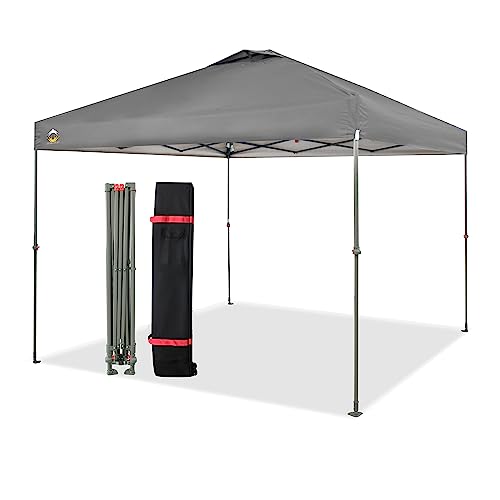 11x11 Pop Up Canopy Tent with Wheeled Bag, White G873182