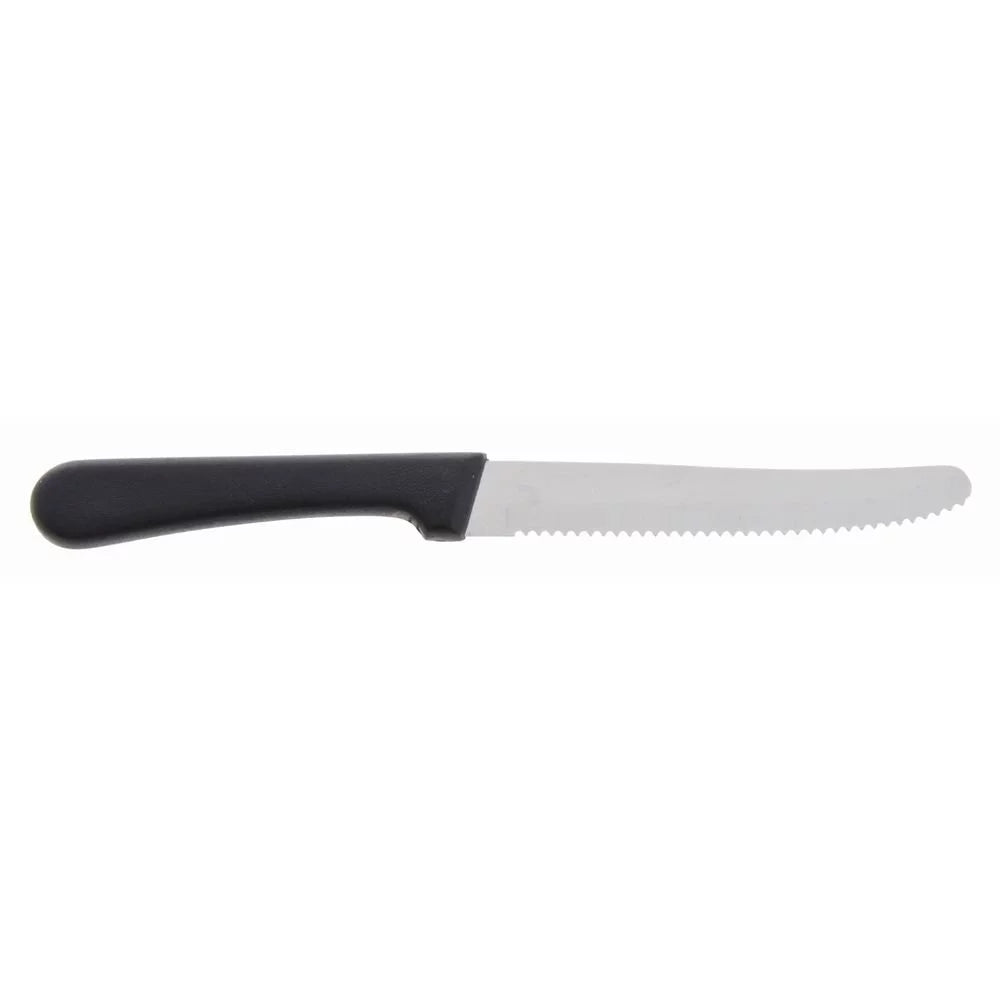 8-3/4 Inch Stainless Steel Steak Knife with Black Handle, Pack of 24 G523