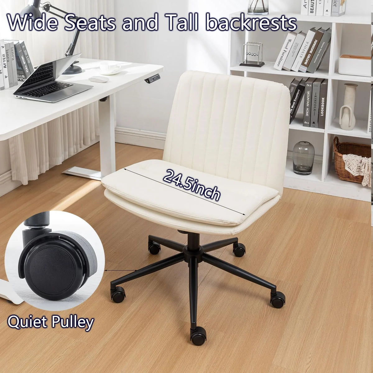 Criss Cross Chair with Wheels G212279
