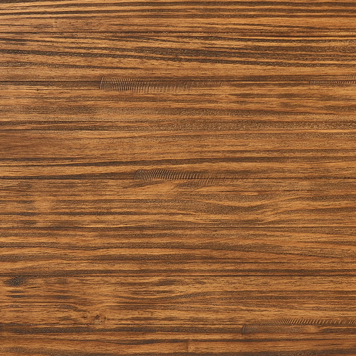 Solid Wood and Metal Coffee Table Walnut Brown V46985