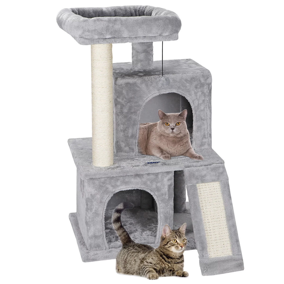 34-in Cat Tree & Scratching Post Tower I3957