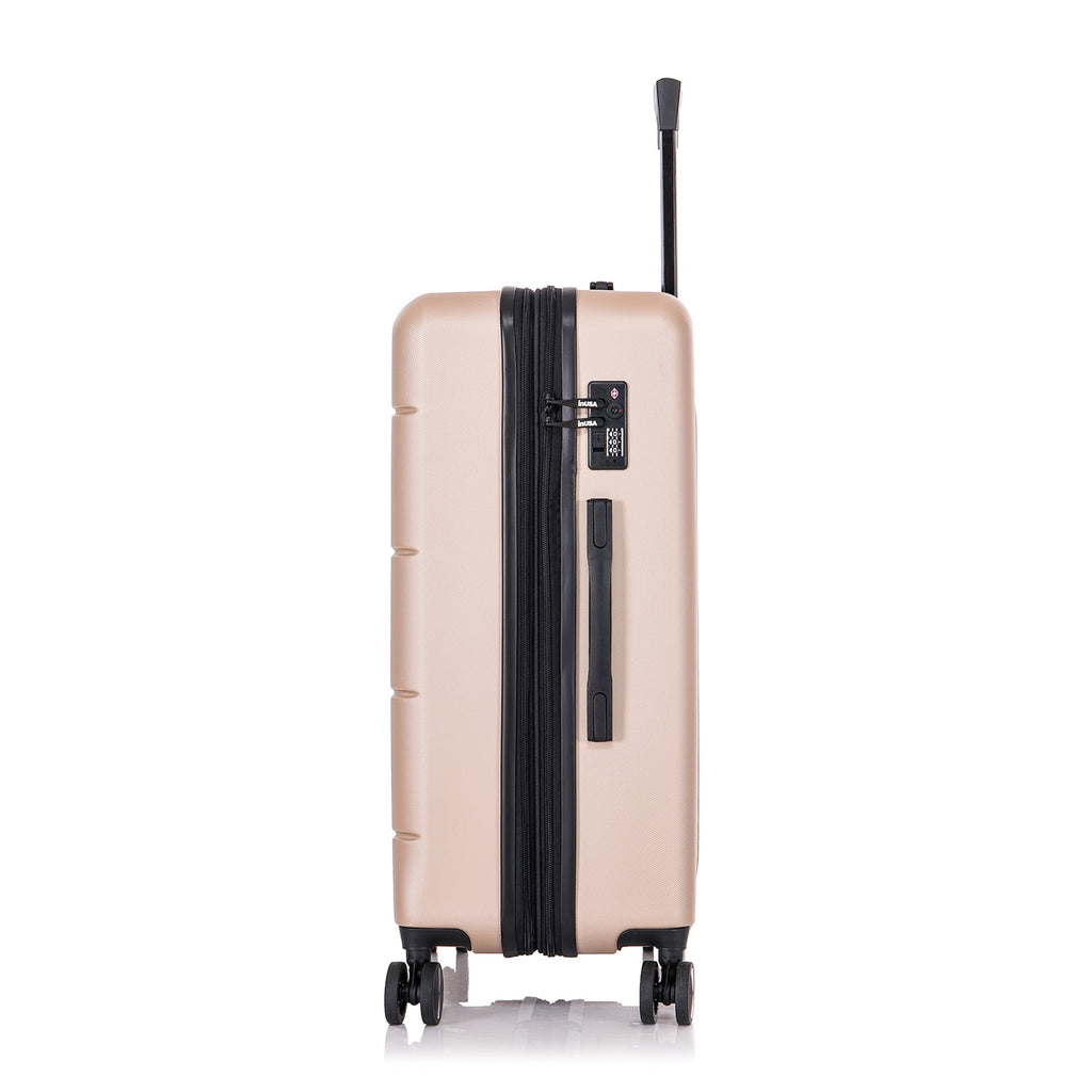 24" Hardside Lightweight Luggage with Spinner Wheels D495