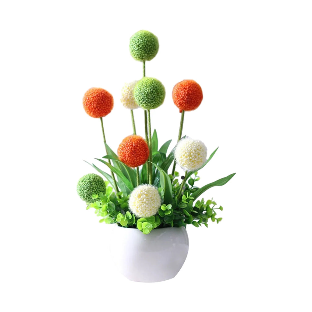 Colorful Artificial Flower Potted Plant I19321