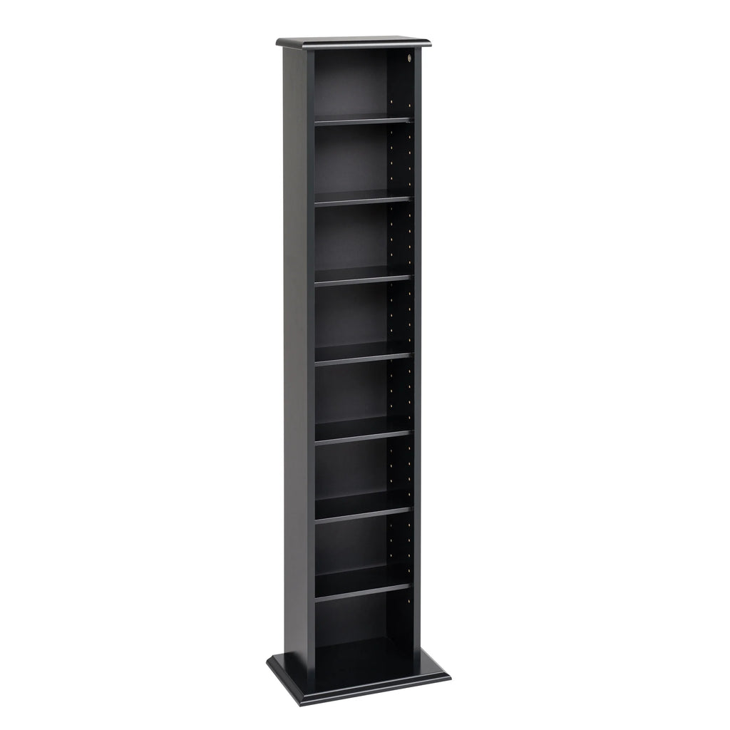 51" Black Wall Media Storage Rack S564398
