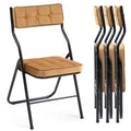 Padded Folding Chairs 4 Pack V9773